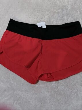 Hurley Shorts with Black Waistband - Red